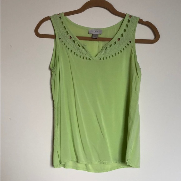 Lime Loft Tank - Picture 1 of 3